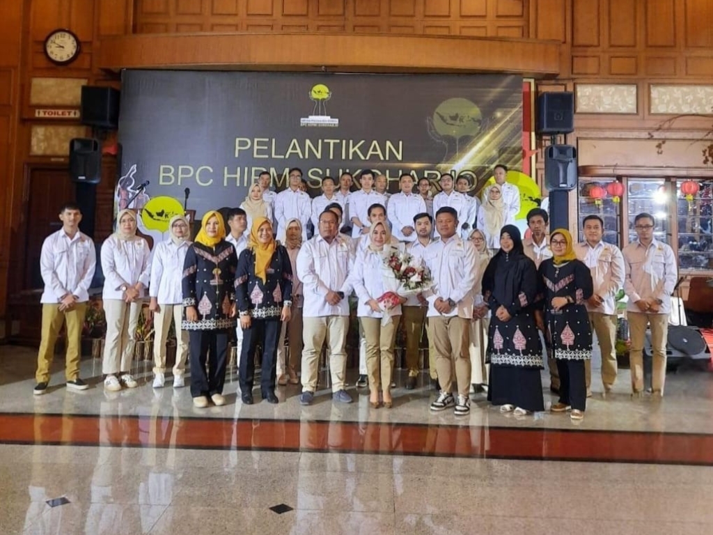 Kebersamaan pengurus HIPMI Sukoharjo